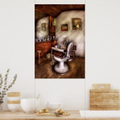 理容師-理容師店 ポスター (キッチン)