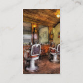 理容師-理髪店 名刺 (裏面)