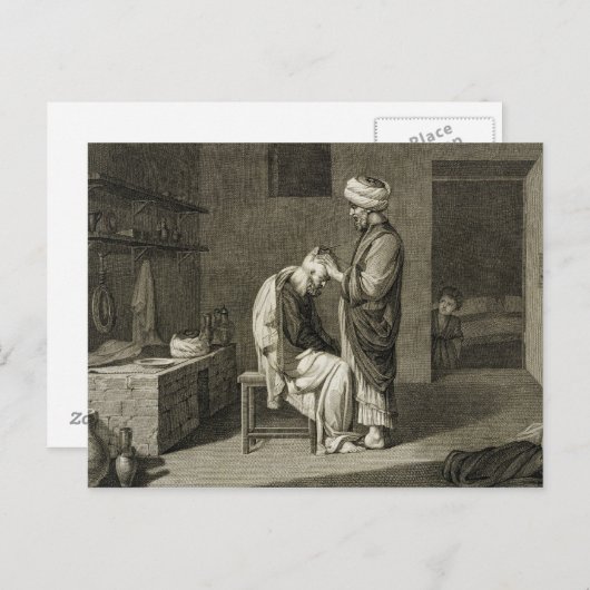 理容師、第二巻アートとDesの取引 ポストカード (正面/裏面)