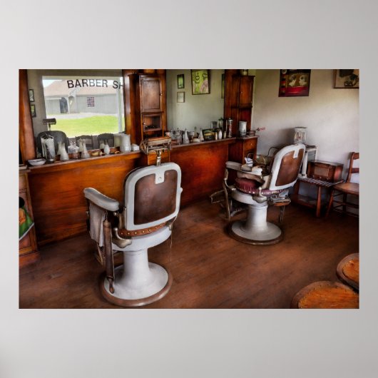 理容師-美容師 ポスター (正面)