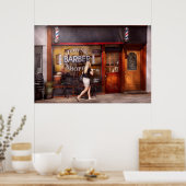 理容師- Barbershop – 散髪の時間 ポスター (キッチン)