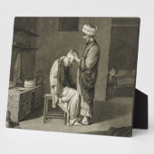 理容師、DESの第2巻芸術と貿易 フォトプラーク (側面)