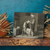 理容師、DESの第2巻芸術と貿易 フォトプラーク (側面)