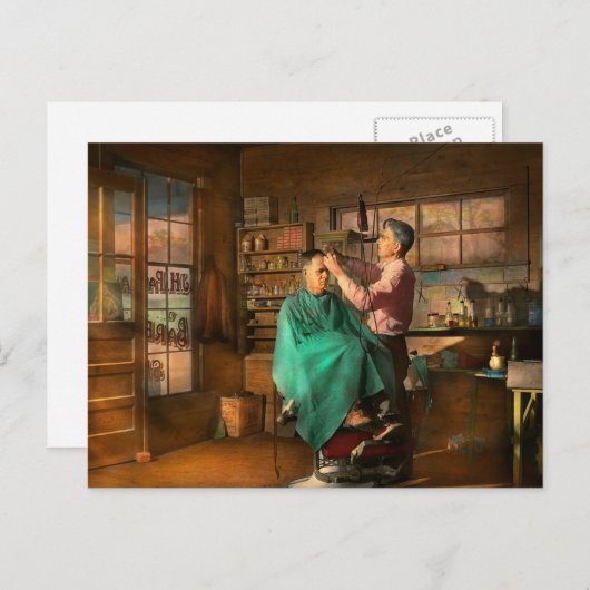 理容師- JHパーハム理容師と公証人パブリック1941 ポストカード (正面/裏面)