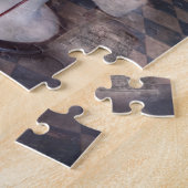 理容師- NJ,フレンチタウン – 無料の席がある ジグソーパズル (側面)