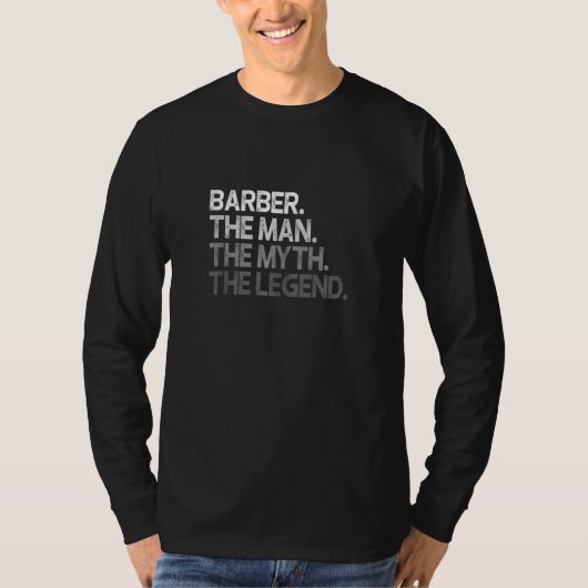 理容師 Tシャツ (正面)