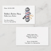 理容店名刺 名刺 (正面/裏面)