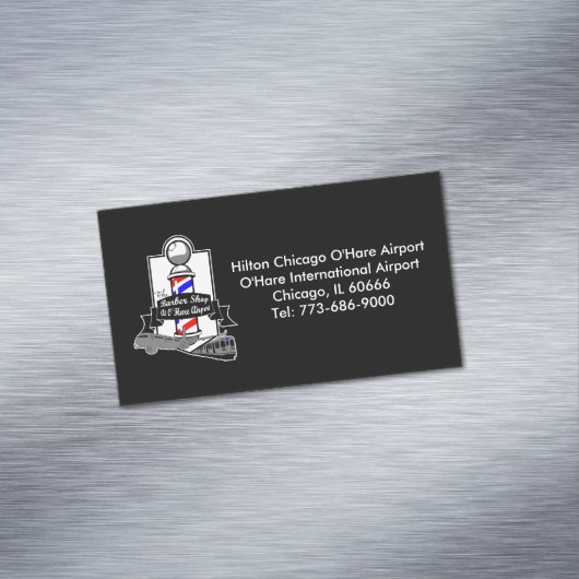 理容店 マグネット名刺 (インサイチュ)