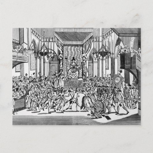 理性お祝い インビテーションポストカード (正面)