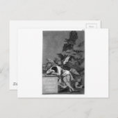 理性の睡眠はフランシスコの怪物を生み出す ポストカード (正面/裏面)