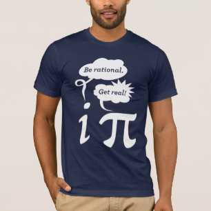 理性的があって下さい! 実質になって下さい! Tシャツ