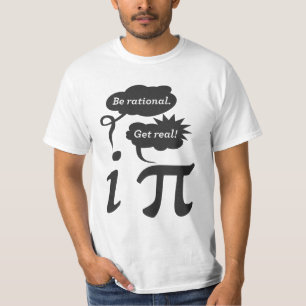 理性的があって下さい! 実質になって下さい! Tシャツ