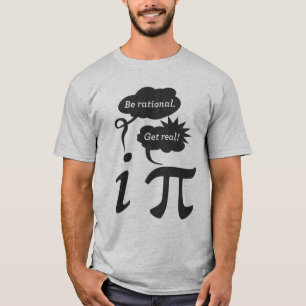 理性的があって下さい! 実質になって下さい! Tシャツ
