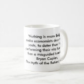 理性的な投票者のコーヒー・マグの神話 コーヒーマグカップ (正面右)