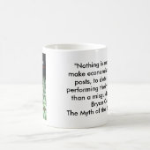 理性的な投票者のコーヒー・マグの神話 コーヒーマグカップ (中央)