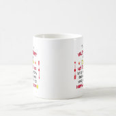 理想おもしろいの男性へのバレンタイン贈り物 コーヒーマグカップ (中央)