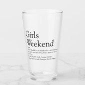 理想の女子会の定義をカスタマイズ タンブラーグラス (正面)