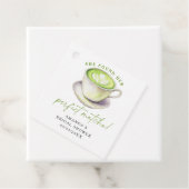 理想の抹茶 ブライダルシャワーが見つかった フェイバータグ (インサイチュ)