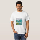 理想の波を求めて Tシャツ (正面フル)