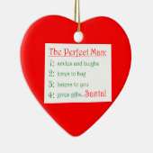 理想の男性の心の装飾 セラミックオーナメント (右)