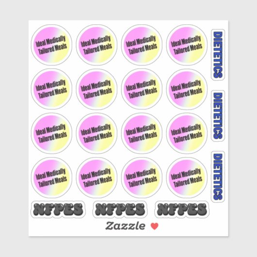 理想のMTM 16ステッカー シール (シート)
