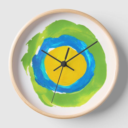 理想時計 壁時計 (正面)