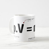 理想気体の状態方程式 コーヒーマグカップ (正面左)