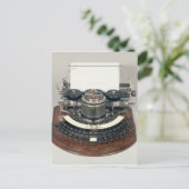 理想的なキーボードを備えたハモンド型タイプライター ポストカード (スタンド正面)