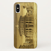 理想的な都市ルネッサンス建築家、金ゴールド黄 Case-Mate iPhoneケース (裏面)