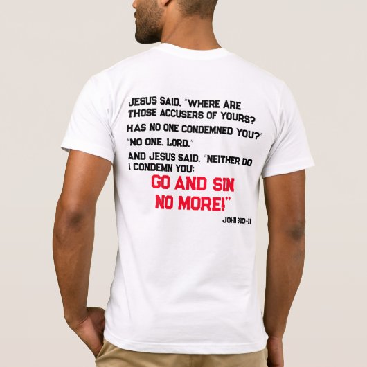 理救由で Tシャツ (裏面)