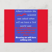 理数教育単語の詩 ポストカード (正面)