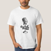 理由と神学ロゴTシャツ Tシャツ (正面)