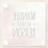 理由なくさまよう ガラスコースター (裏面)