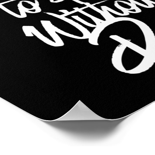 理由なく人に良い ポスター (角)