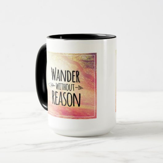 理由なしでさまよわせて下さい マグカップ (正面左)