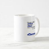 理由に人を…教えて下さい コーヒーマグカップ (正面右)