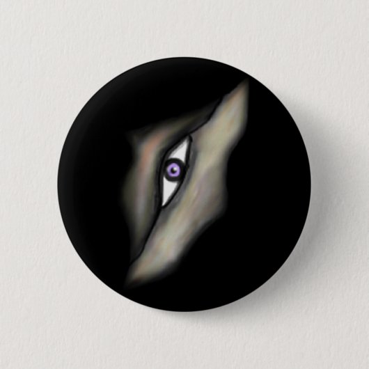 理由のバッジの目 缶バッジ (正面)