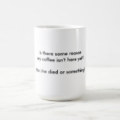 理由のマグあります コーヒーマグカップ (中央)