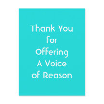 理由の声を提供するためにありがとう