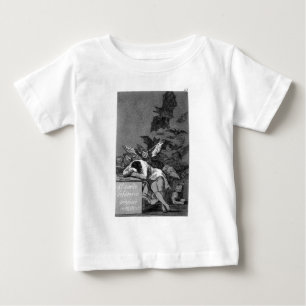 理由の睡眠はフランシスコによってモンスターを作り出します ベビーTシャツ
