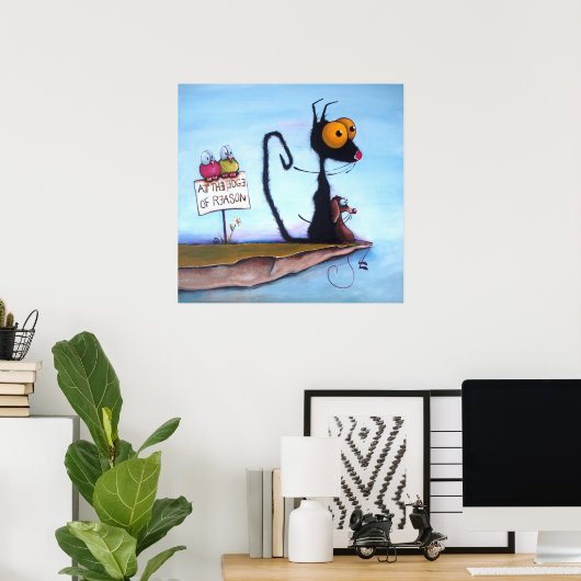 理由の端で ポスター (ホームオフィス)