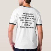 理由の端 Tシャツ (裏面フル)
