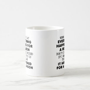 理由はあるはず Funny Mug コーヒーマグカップ
