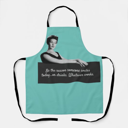 理由はスナーキーヴィンテージ エプロン (正面)