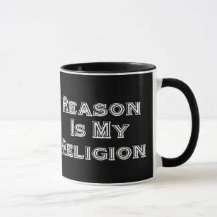 理由は私の宗教です マグカップ