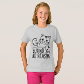 理由もなく優しい Tシャツ (正面フル)