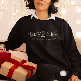 理由クリスチャンのクリスマス出生ブラック スウェットシャツ