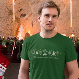 理由クリスチャンのクリスマス出生緑 Tシャツ