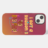 理由得2素晴らし iPhoneケース (裏面横)