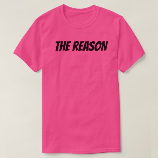 理由2 Tシャツ (デザイン正面)